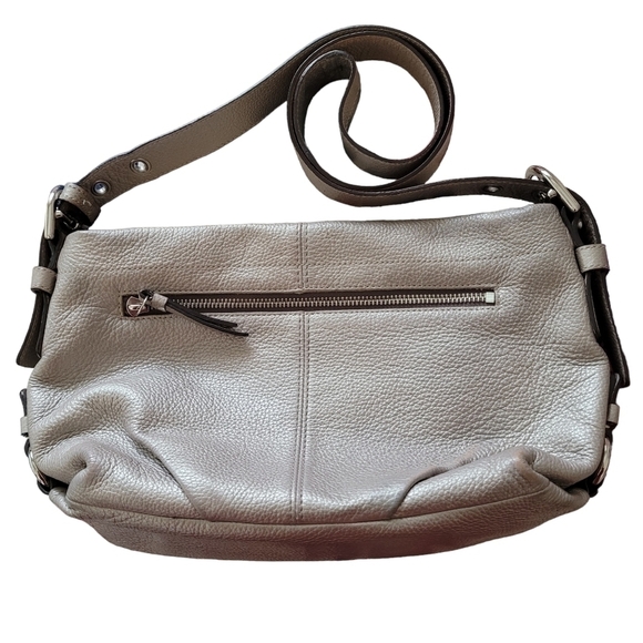 COACH Metallic Pebble Leather Soho Duffle Convertible Shoulder Crossbody… - Picture 2 of 10